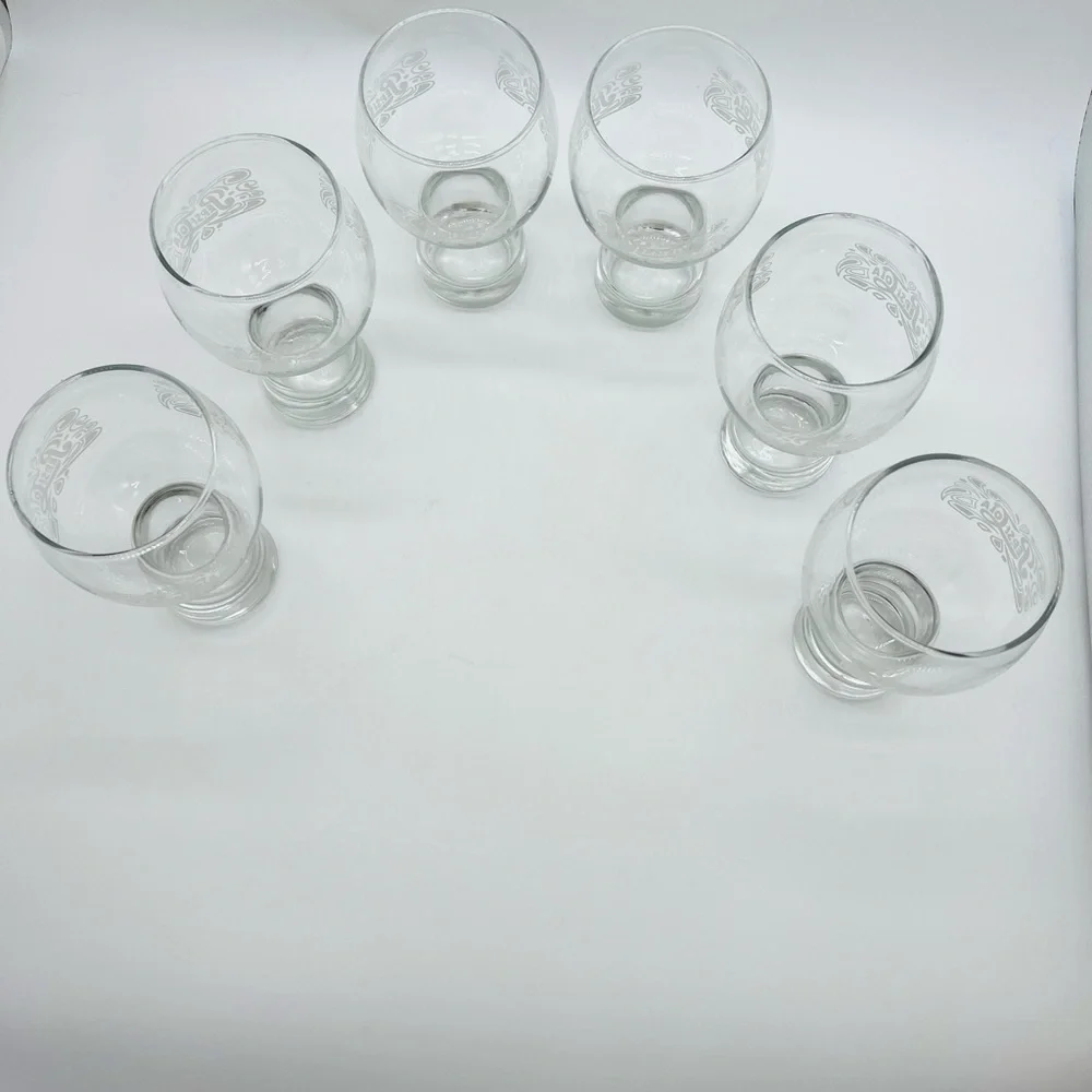 SET OF 6 PEPSI-COLA VINTAGE 70’S GLASSWARE